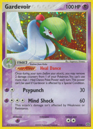 Gardevoir 4/106 EX Emerald