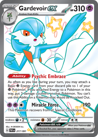 Gardevoir ex 217/91