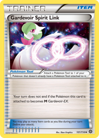 Gardevoir Spirit Link 101/114 XY Steam Siege