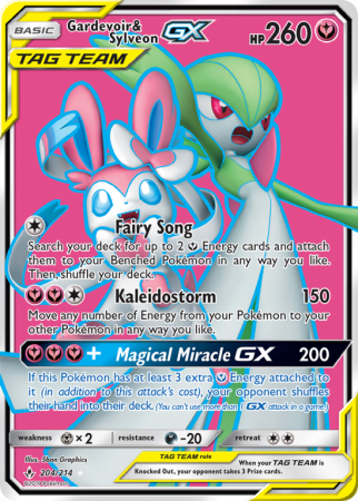 Gardevoir & Sylveon-GX 204/214