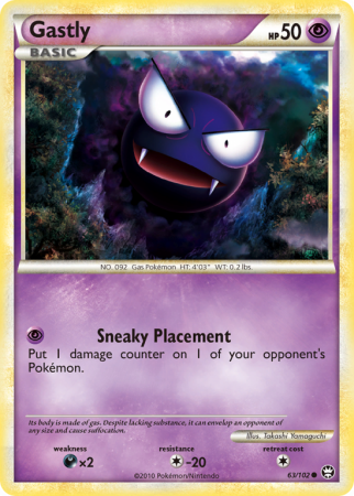 Gastly 63/102