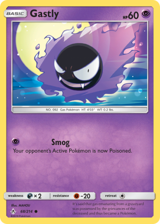 Gastly 68/214