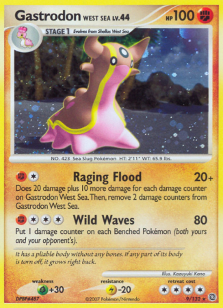 Gastrodon West Sea 9/132 Diamond & Pearl Secret Wonders