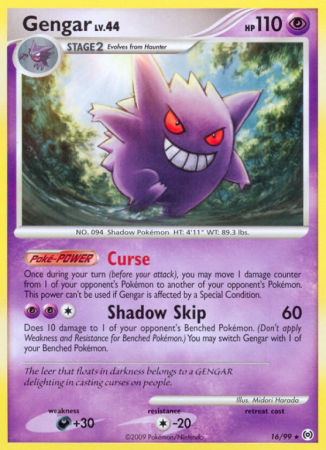 Gengar 16/99 Platinum Arceus