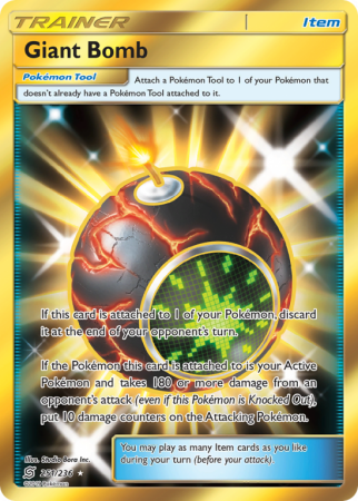 Giant Bomb 251/236 Sun & Moon Unified Minds