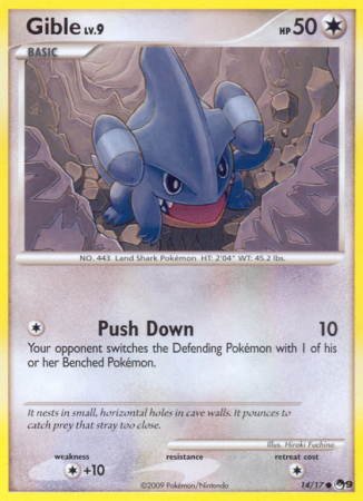 Gible 14/17 POP POP Series 9