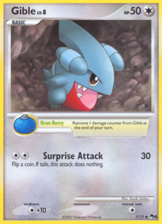 Gible 7/17 POP POP Series 6