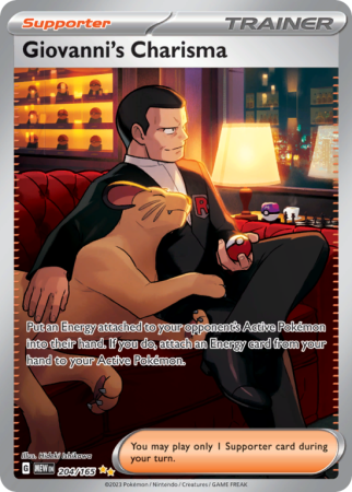 Giovanni's Charisma 204/165