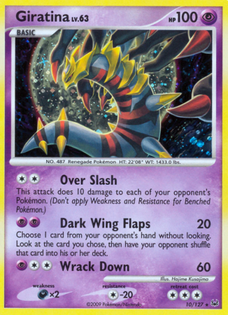 Giratina 10/127 Platinum Platinum