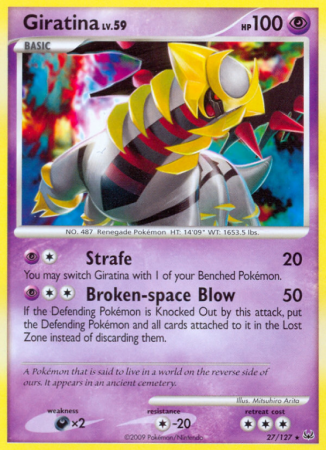 Giratina 27/127 Platinum Platinum