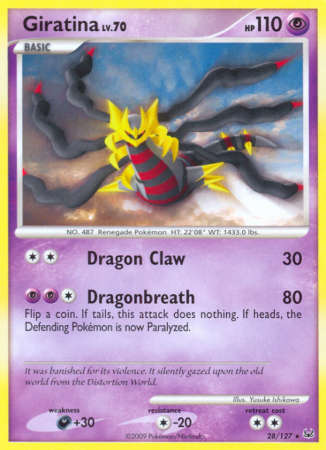 Giratina 28/127 Platinum Platinum