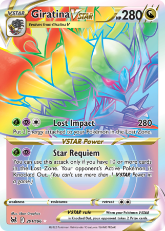 Giratina VSTAR 201/196