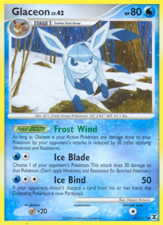 Glaceon 41/111 Platinum Rising Rivals