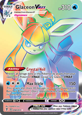Glaceon VMAX 208/203