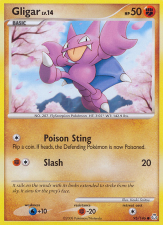 Gligar 95/146 Diamond & Pearl Legends Awakened
