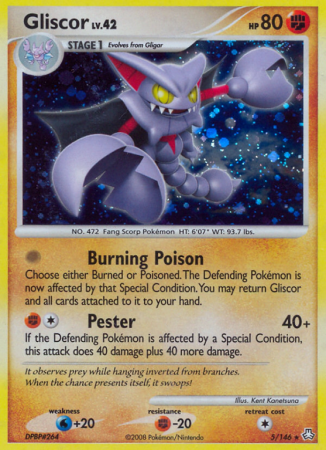 Gliscor 5/146 Diamond & Pearl Legends Awakened