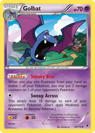 Golbat 32/119 XY Phantom Forces