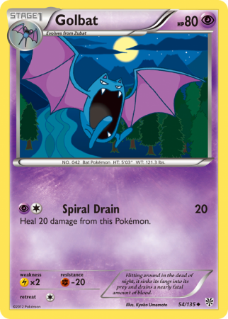 Golbat 54/135