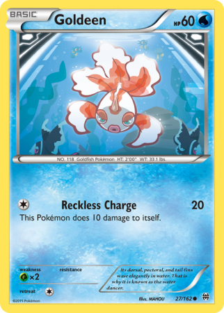 Goldeen 27/162 XY BREAKthrough