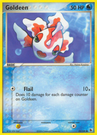 Goldeen 55/109 EX Ruby & Sapphire