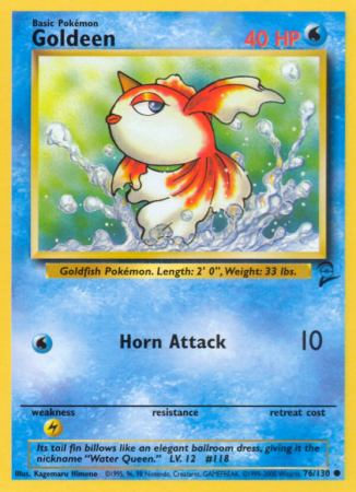 Goldeen 76/130 Base Base Set 2