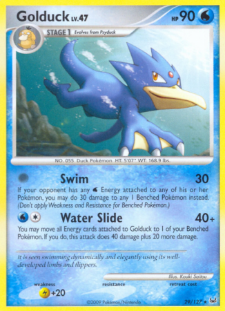 Golduck 29/127 Platinum Platinum