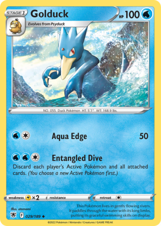 Golduck 29/189 Sword & Shield Astral Radiance