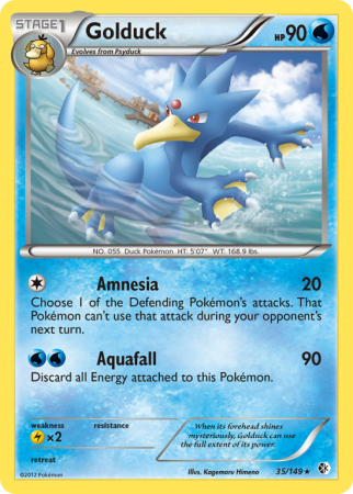 Golduck 35/149 Black & White Boundaries Crossed