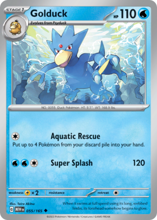 Golduck 55/165