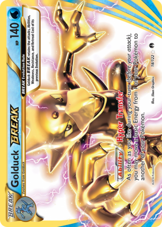 Golduck BREAK 18/122 XY BREAKpoint