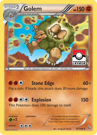 Golem 47/106 XY Flashfire