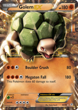 Golem-EX 46/115 XY Generations