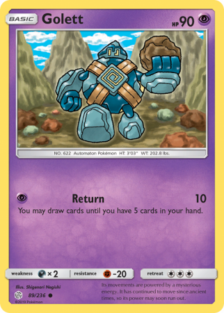 Golett 89/236 Sun & Moon Cosmic Eclipse