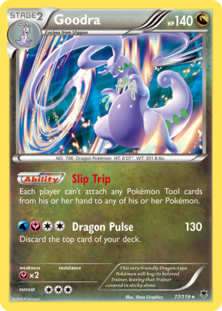 Goodra 77/119 XY Phantom Forces