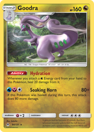 Goodra 94/131 Sun & Moon Forbidden Light