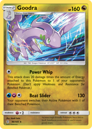 Goodra 96/145 Sun & Moon Guardians Rising