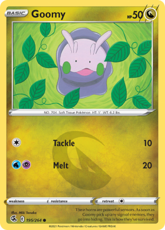Goomy 195/264 Sword & Shield Fusion Strike