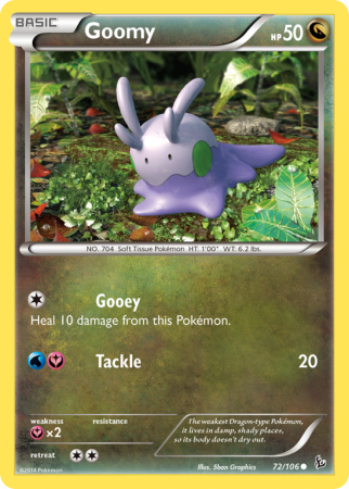 Goomy 72/106 XY Flashfire