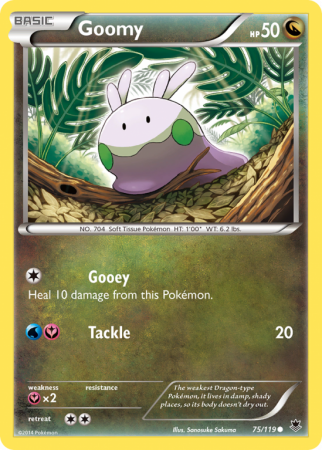 Goomy 75/119 XY Phantom Forces
