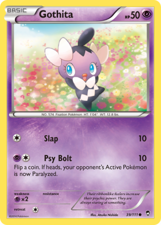 Gothita 39/111 XY Furious Fists