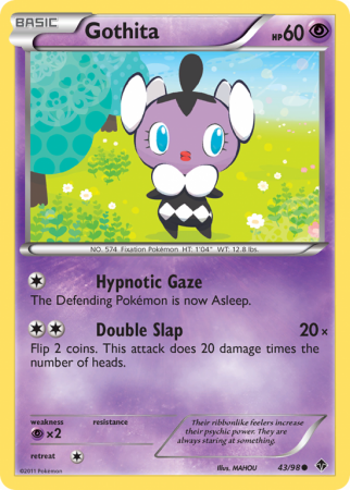 Gothita 43/98 Black & White Emerging Powers