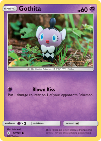 Gothita 52/145 Sun & Moon Guardians Rising