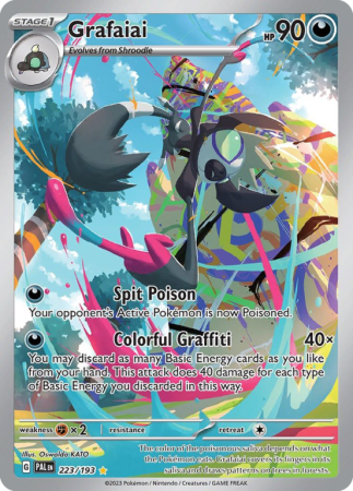 Grafaiai 223/193 Scarlet & Violet Paldea Evolved