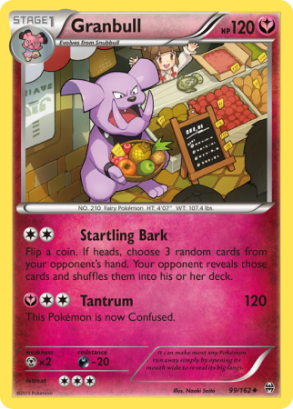 Granbull 99/162 XY BREAKthrough