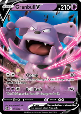 Granbull V 57/172 Sword & Shield Brilliant Stars