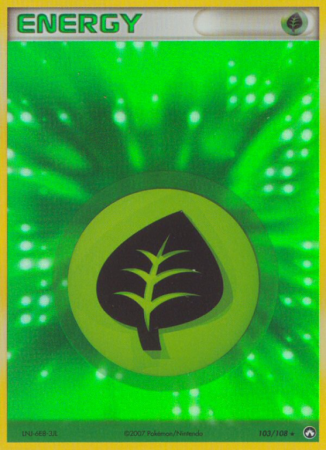 Grass Energy 103/108 EX Power Keepers