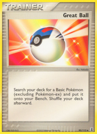 Great Ball 90/113 EX Delta Species