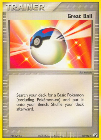 Great Ball 92/112 EX FireRed & LeafGreen