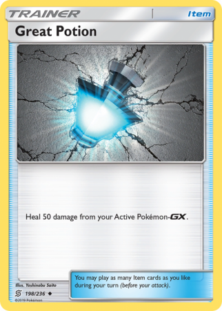 Great Potion 198/236 Sun & Moon Unified Minds