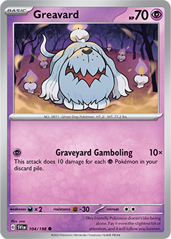 Greavard 104/198 Scarlet & Violet Scarlet & Violet